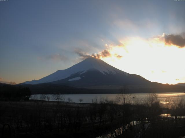 山中湖からの富士山