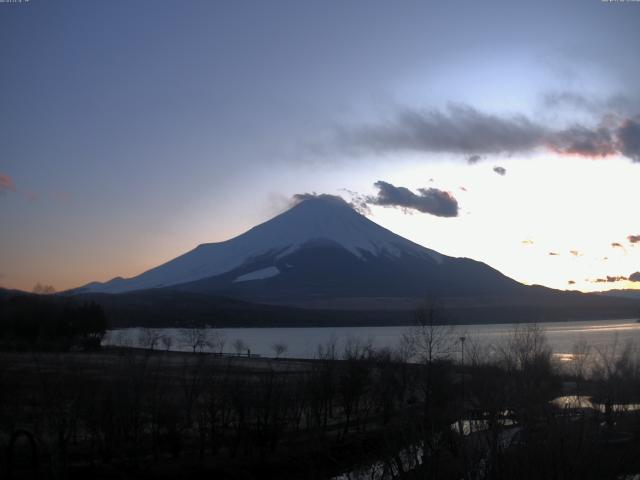 山中湖からの富士山