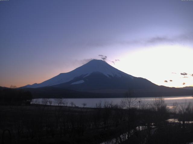 山中湖からの富士山