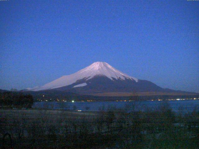 山中湖からの富士山