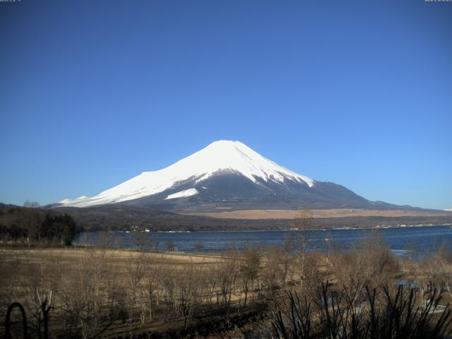 山中湖からの富士山