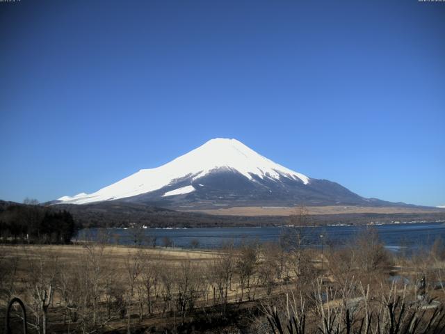 山中湖からの富士山