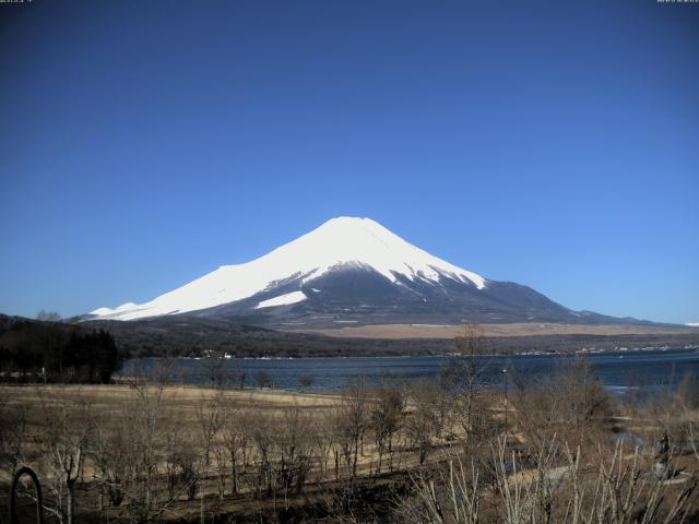 山中湖からの富士山