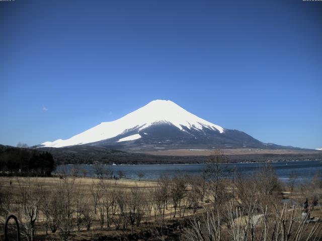 山中湖からの富士山