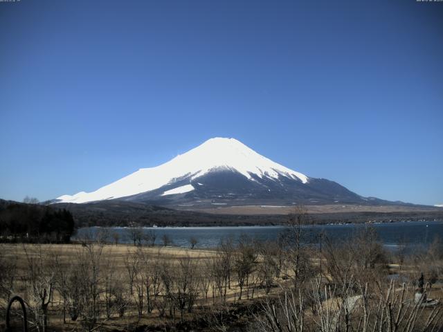 山中湖からの富士山