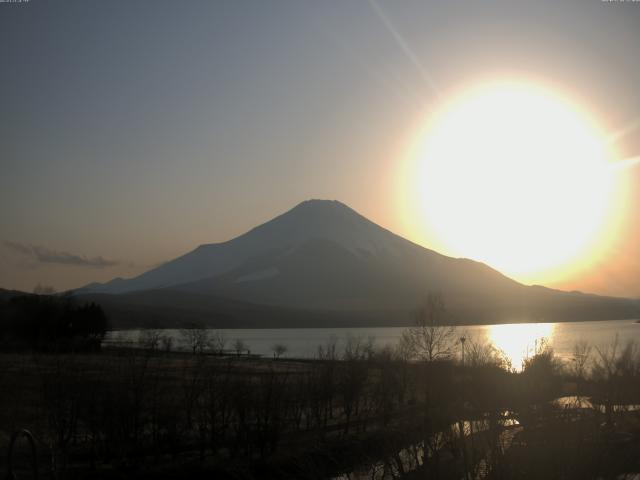 山中湖からの富士山