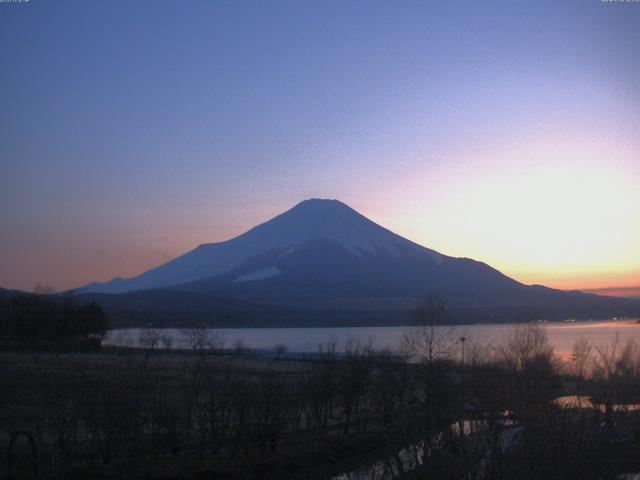 山中湖からの富士山