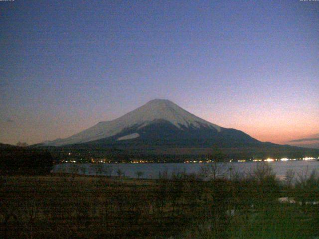 山中湖からの富士山