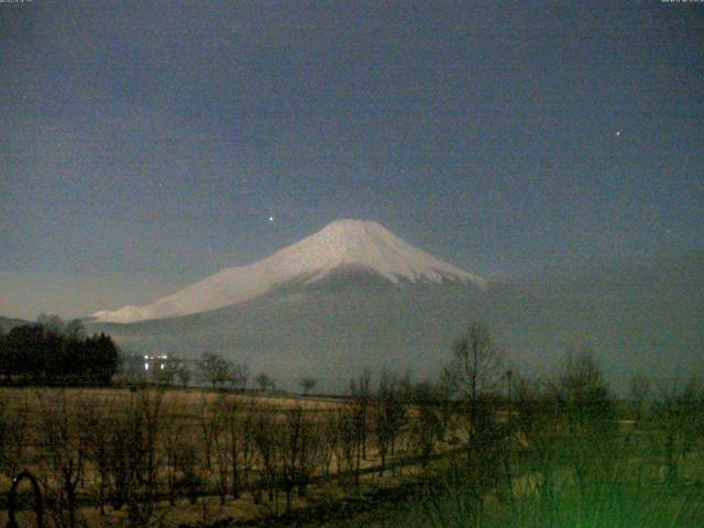 山中湖からの富士山