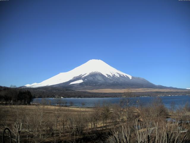 山中湖からの富士山