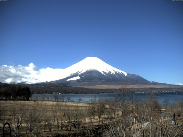 山中湖からの富士山