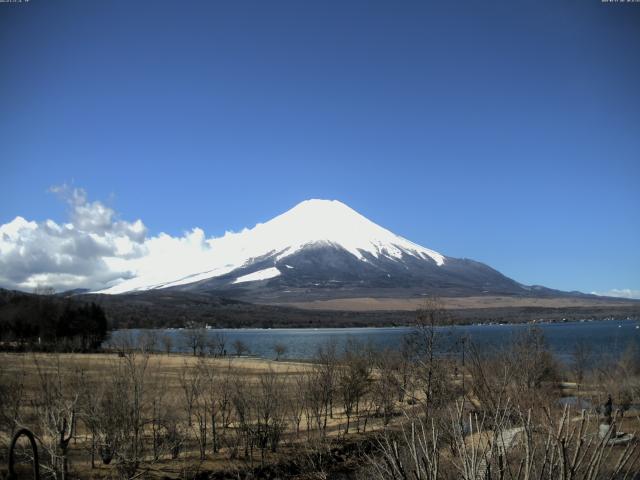 山中湖からの富士山