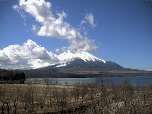 山中湖からの富士山