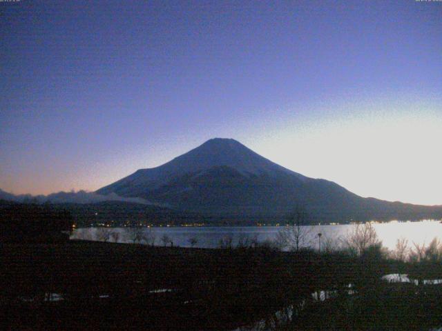 山中湖からの富士山