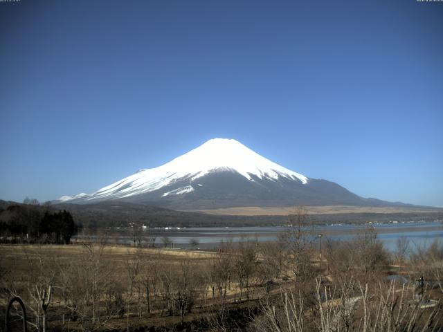 山中湖からの富士山