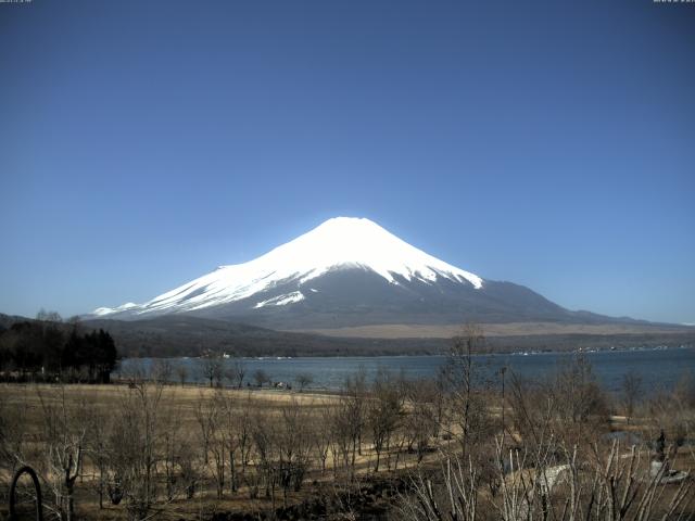 山中湖からの富士山