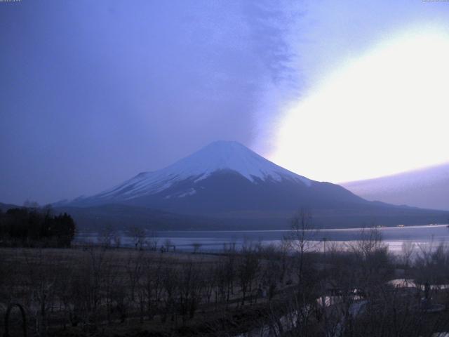 山中湖からの富士山