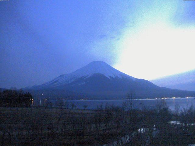 山中湖からの富士山