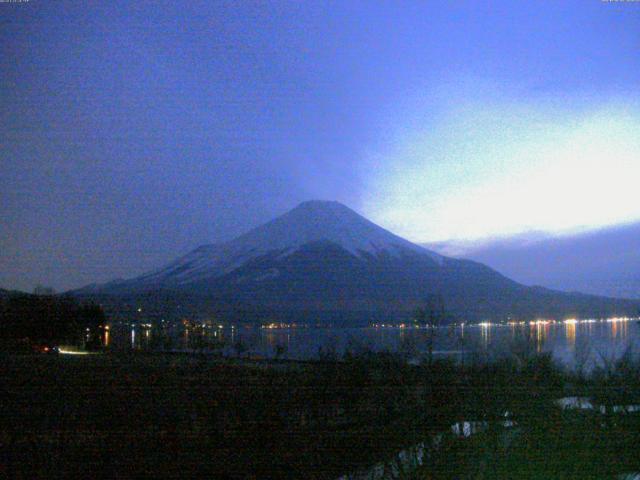 山中湖からの富士山