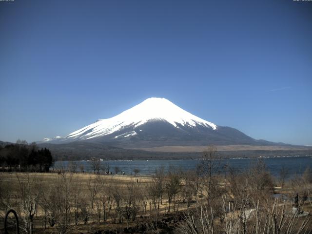 山中湖からの富士山