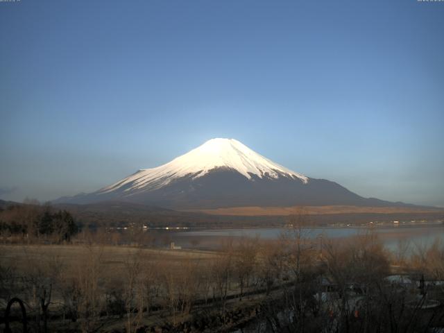 山中湖からの富士山