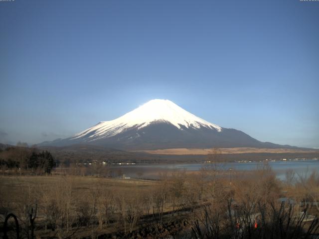 山中湖からの富士山