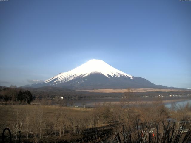 山中湖からの富士山