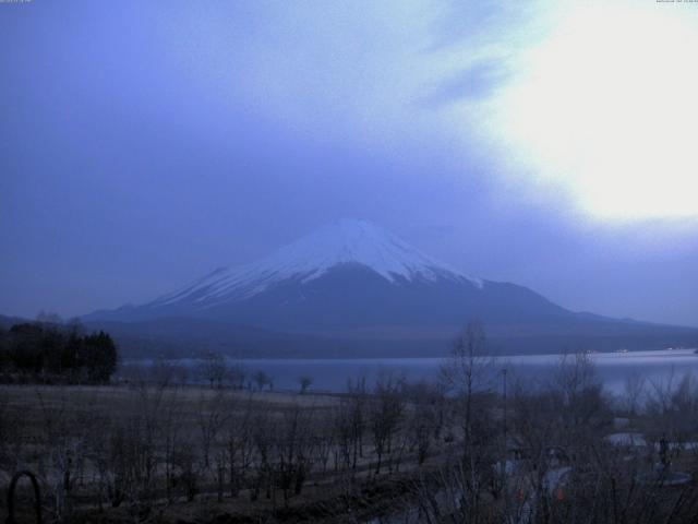 山中湖からの富士山