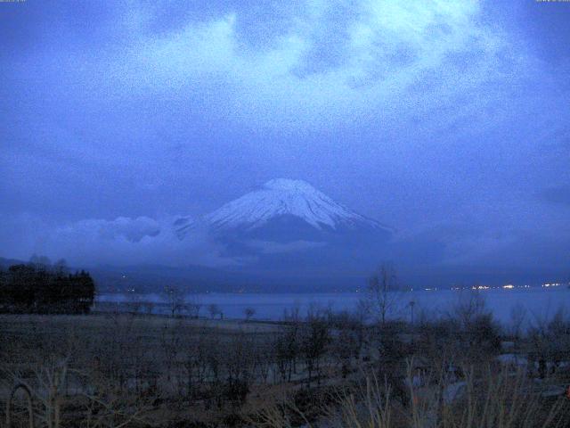 山中湖からの富士山