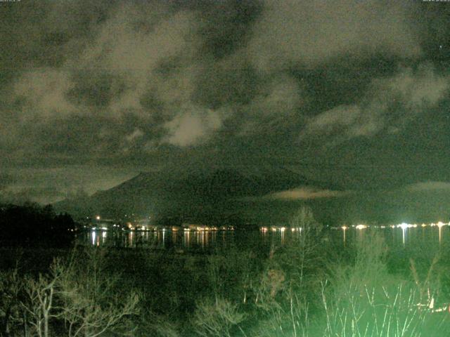 山中湖からの富士山