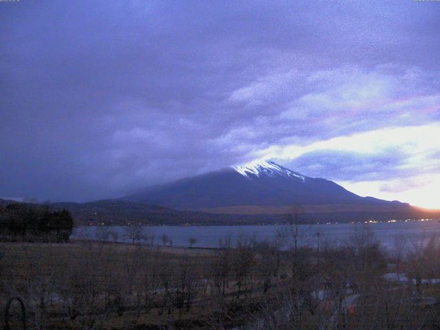 山中湖からの富士山