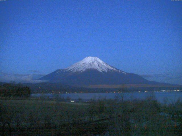 山中湖からの富士山