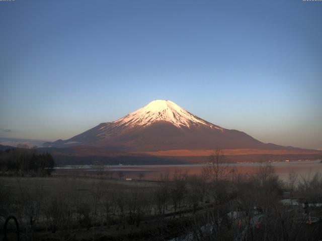 山中湖からの富士山