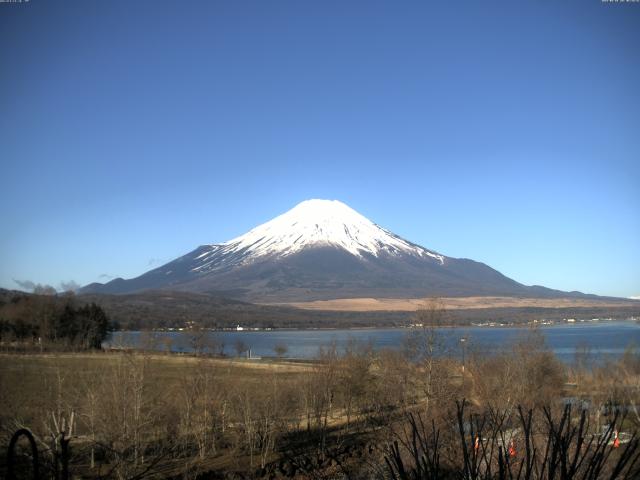 山中湖からの富士山