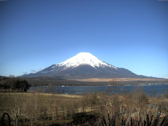 山中湖からの富士山