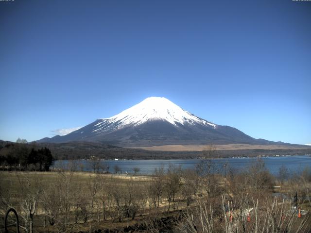 山中湖からの富士山