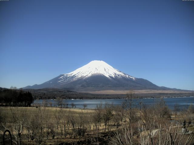 山中湖からの富士山