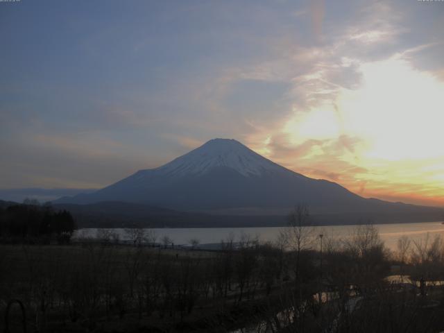 山中湖からの富士山