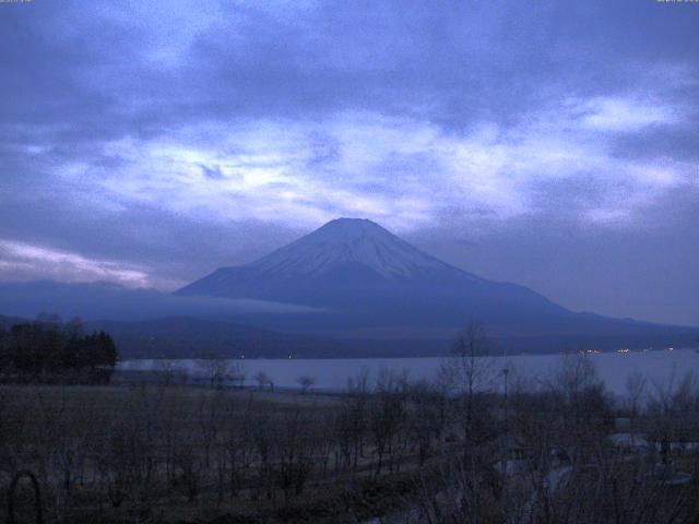 山中湖からの富士山