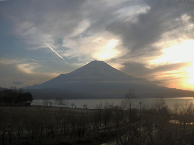 山中湖からの富士山