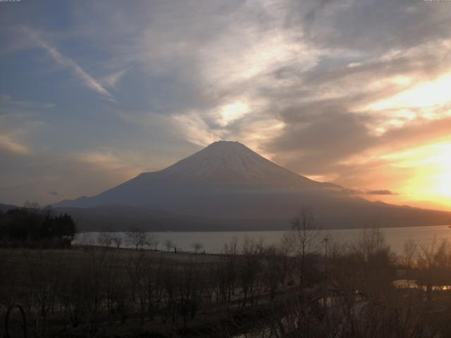 山中湖からの富士山