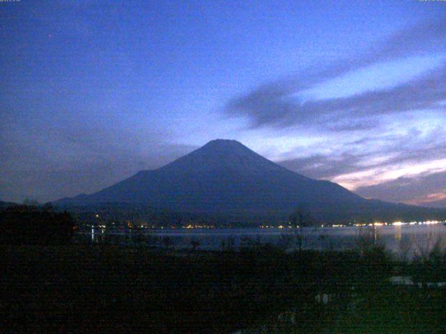 山中湖からの富士山