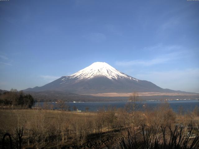 山中湖からの富士山