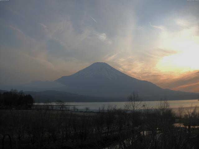 山中湖からの富士山