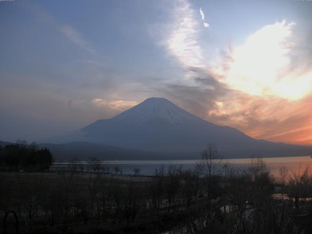 山中湖からの富士山