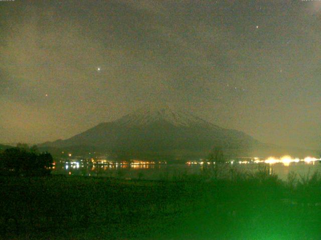 山中湖からの富士山