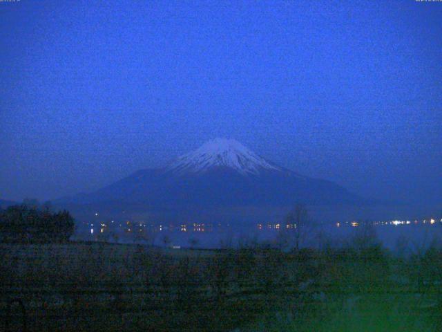 山中湖からの富士山