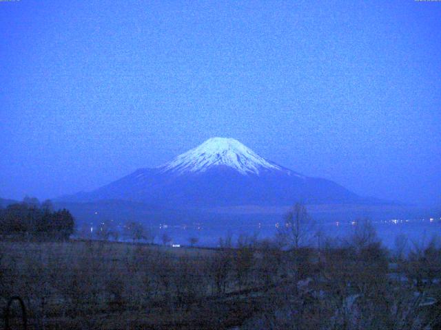 山中湖からの富士山