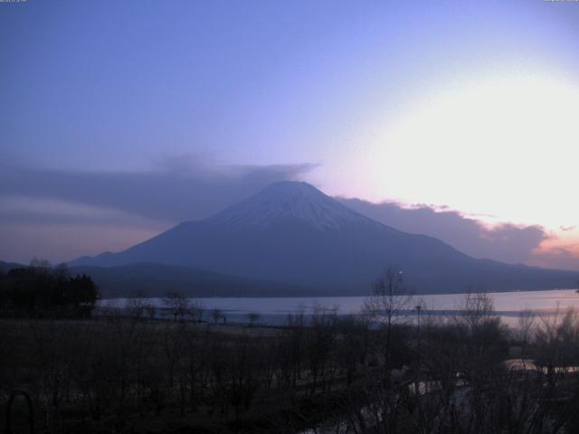 山中湖からの富士山