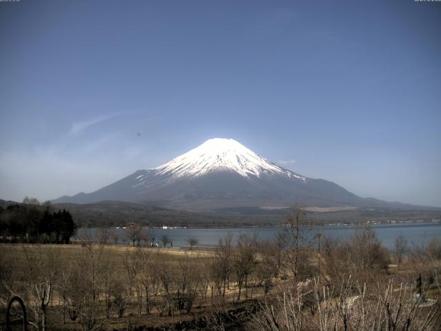 山中湖からの富士山